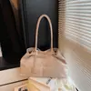 Bolso de Mano Retro de Moda Bolso Baguette para Mujer Otoño 2025 Nuevo Bolso de Hombro/Axila Casual de Alta Calidad Empalmado