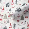 Papel de regalo navideño Papel de regalo impermeable para flores Material de embalaje para regalos navideños Caja de regalo Papel de regalo de manzana