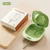 Caja de almacenamiento portátil Dopamine para aparatos dentales con espejo, aparatos invisibles, dentaduras postizas, caja de almacenamiento para alineadores de ortodoncia