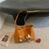 Comercio Exterior Mochila de Gran Capacidad Bloque de Color Otoño/Invierno 2025 Nueva Moda Femenina Bolso Tote Retro de un Solo Hombro para Viajes