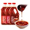 Salsa picante de aceite rojo y chile para uso comercial y doméstico, adecuada para platos fríos, fideos, salsa para mojar y como condimento