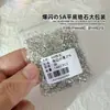 Rhinestones Explosivos de Fondo Plano para Arte de Uñas con Circonita, Mini Pequeños Rhinestones de Fondo Plano Facetados Marquise Lágrima Blancos, Decoraciones para Uñas al por Mayor