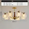 Lámpara de araña para sala de estar estilo francés, iluminación de dormitorio de estilo vintage de lujo ligero y de alta gama, decoración artística para el comedor, nueva luz principal para el recibidor