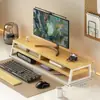 Soporte Elevador de Monitor para Computadora de Escritorio Base de Pantalla Soporte Bandeja para Teclado Elevación Engrosamiento