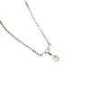 Collar Colgante de Gota de Agua Estilo Coreano Ins, Cadena para Clavícula de Gama Alta de Nicho, Estilo Minimalista Único, Accesorio de Moda para Mujer
