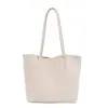 Bolso de Hombro Individual con Patrón Tejido Otoño 2026 para Mujer, Bolso de Mano Casual de Gran Capacidad, Bolso Tote Vintage para Viajes