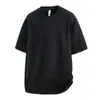 Ropa Berlín Precio Máximo Control Nuevo Holgado de Moda Marca Manga Corta Camiseta Cuello Redondo Verano Versátil Casual para Hombre 79 No