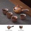 Juego de Té de Viaje para Personas Perezosas, Taza para Preparación Rápida de Té, Juego de Té Kung Fu Portátil, Juego de Tazas de Té para Uso en Casa E18
