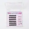 Colección Completa de Pestañas Postizas sin Pegamento y No Removibles Diseño de Tira de Pegamento Transparente Pestañas Claras en la Raíz y Raíz