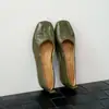 Piel suave Zapatos de vestir nuevos de resorte y otoño 2026 para mujer piel suave cómodos tacón bajo suela plana suela blanda no cansan los pies zapatos para conducir