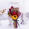 Novo Buquê de Flores de Sabão de Rosa para o Dia dos Namorados, Presente de Aniversário para Namorada, Presente para Evento do Dia dos Professores Venda por Atacado