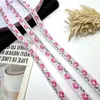 Fita Jacquard de Girassol Bordado de Flores Pequenas Renda Laço Feito à Mão Presilha de Cabelo Acessórios Acabamento Decorativo Hanfu Em Estoque