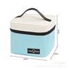 Bolsa de Almuerzo Portátil Bolsa Aislante Engrosada de Película de Aluminio Empaquetada con Arroz Bolsa de Almuerzo para Estudiante Trabajador de Oficina Cartera Bolsa para Lonchera