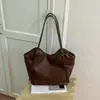 Bolsa tote de moda transfronteiriça, grande capacidade, novo modelo para mulheres, simples e moderno, toque de alta qualidade, bolsa de ombro, bolsa de mão casual para o dia a dia