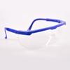 Gafas protectoras autoproductas y vendidas, armazón azul y negro, gafas traseras telescópicas, gafas protectoras a prueba de polvo para montar, gafas protectoras