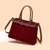 Nova Bolsa Feminina Outono/Inverno 2025 Retrô Grande Capacidade Moda para o Dia a Dia Bolsa de Mão Bolsa de Ombro Bolsa Tote Transversal Versátil