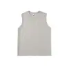 Chaleco Casual Holgado de Algodón de Bambú de Color Sólido con Bordado Simple, Estilo Japonés de Moda, Nuevo de Verano 2026 Yidao Vintage para Hombre