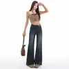 Otoño 2026 Nuevos Pantalones Acampanados Elásticos Sueltos Casuales para Mujer Pantalones Micro Acampanados Soporte Dropshipping