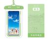 Celular caso impermeável novo touch screen impermeável saco cordão grande transparente braçadeira moda natação saco de telefone móvel atacado