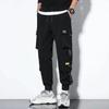 Comercio Exterior Transfronterizo Primavera Holgado Versátil Pantalones Nuevos para Hombre Estilo Moderno Funcional Estilo Coreano de Estudiante Herramientas Pierna Pantalones Casuales