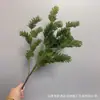 Decoração de Casamento Flores Artificiais Verde Pequeno Buquê Plantas Verdes Artificiais Decoração Flores Falsas Acessórios para Casa Enfeites Materiais de Flores