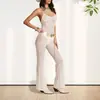 11748 Transfronterizo Amazon Europeo y Americano Nuevo Popular de Moda Casual Encaje Transparente Ajustado Mono de Tirantes para Mujer