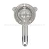 Suministros de Fábrica Acero Inoxidable Resorte de 100 Anillos Estilo Clásico Material 304 Colador de Hielo para Bartending, Filtro de Hielo en Forma de Cruz