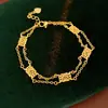 Pulsera Vintage Xizang Flor Hueca, Estilo Retro, Lujo Ligero, Pulsera Versátil, Joyería de Diseño de Nicho