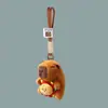 Lindo Llavero de Peluche de Capibara Colgante de Capibara Pequeño Colgante para Mochila de Estudiante Pequeño Regalo Venta al por Mayor Boutique