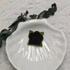Flores de Rosa Tridimensionales Hechas a Mano con Hojas de Tela No Tejida, Flores de Tela de Fieltro, Accesorios de Tela para Ropa Semi-Terminados