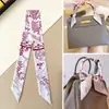Alças de Bolsa de Seda, Lenços de Seda para Bolsas, Tiras Finas Longas de Luxo para Bolsas de Mão, Enroladores de Alça de Seda de Amora, Fitas de Seda