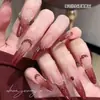 Rojo de Año Nuevo Mezclado Forma Especial Circonita Ankora Rojo Mini Biselado Circonita Arte de Uñas Diamante Uña Joyería Mayoreo