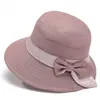 Chapéus de primavera para mulheres de meia-idade e idosas, chapéus bucket para mães, chapéus de tecido para senhoras mais velhas, chapéus de pescador para avós, chapéus finos de sol para o verão