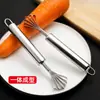 Rallador de Coco de Acero Inoxidable Rallador de Pulpa de Coco Escamador de Escamas de Pescado Casero Multifuncional Rallador de Pulpa de Coco Gadget de Cocina