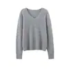 Serie DopaminaTejido Pesado Cepillado ~ Suéter de Punto de Seda y Cachemira Suave y Cómodo para Mujer, Jersey de Otoño e Invierno
