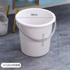 Cubo de plástico para dormitorio de estudiantes al por mayor, cubo de lavandería portátil para el hogar, cubo de baño engrosado, cubo redondo, cubo de almacenamiento de gran capacidad