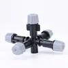 Aspersor Micro-Rociador para Invernadero Aspersor Rotatorio Invertido Refractor Riego Automático para Jardines, Paisajismo, Equipo de Atomización para Riego por Aspersión Agrícola