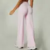 Pantalona Casual Esportiva de Yoga de Perna Larga para Mulheres, Venda Quente Amazon Tk Europeia e Americana, Cintura Alta, Levanta Bumbum, Emagrecimento