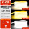 Tira de LED para exterior, tira COB, luz lineal para sala de estar, autoadhesiva, 220 V, iluminación exterior súper brillante, tira de silicona
