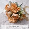Ramo Mixto de Peonías Artificiales de 12 Cabezas Flores Hechas a Mano para Decoración de Boda Flores Decorativas Artificiales Arreglo de Boda Flores de Piso