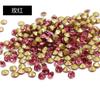 Venta al por mayor Vidrio de color Pedrería Redondo Cristal Imitación Diamante Checo DIY Accesorios de joyería Uña Diamante Fondo puntiagudo Comercio internacional Un Diamante