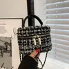 Bolso de Hombro Único Estilo Coreano Caja 2026 Nuevo Lanzamiento Otoño Personalidad Relajada Tendencia para el Trabajo y el Día a Día Bolso Cruzado
