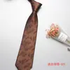 Corbata de negocios jacquard de seda de poliéster para hombre, color sólido, flor, casual, de alta gama, fabricantes, venta al por mayor