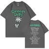 Banda Punk Rock Green Day Kerplunk Álbum Merchandising Camiseta Moda Hip-Hop Estampado Camiseta Verano Casual Corte Holgado