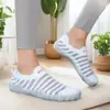 Zapatos de malla transpirables para interiores para pareja de talla grande, zapatos de playa para pesca al aire libre de AliExpress, zapatos de gelatina, verdes
