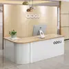 Arc Balcão de Recepção de Escritório Mesa Caixa Balcão de Bar Balcão de Bar Caixa Recepção Supermercado