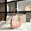 Dropshipping Nicho Hot Girl Bolsa Baguete Prata 2025 Nova Verão Bolsa de Braço de Luxo Atacado