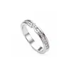 Anillo de Plata de Ley para Mujer de Verano Más Vendido de Tonglin con un Diseño de Alto Nivel Incrustado de Diamantes, Anillo de Plata de Ley con Circonita, Anillo de Plata S925