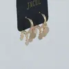 Pendientes de lentejuelas con forma de corazón de moda elegante para mujer, estilo coreano, simples, súper brillantes, con borlas, diseño único, pendientes versátiles
