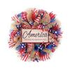 Zonghong Dia da Independência da Amazônia Guirlanda Americana Dia Nacional Decoração de Família Cenário Configuração Adereços
